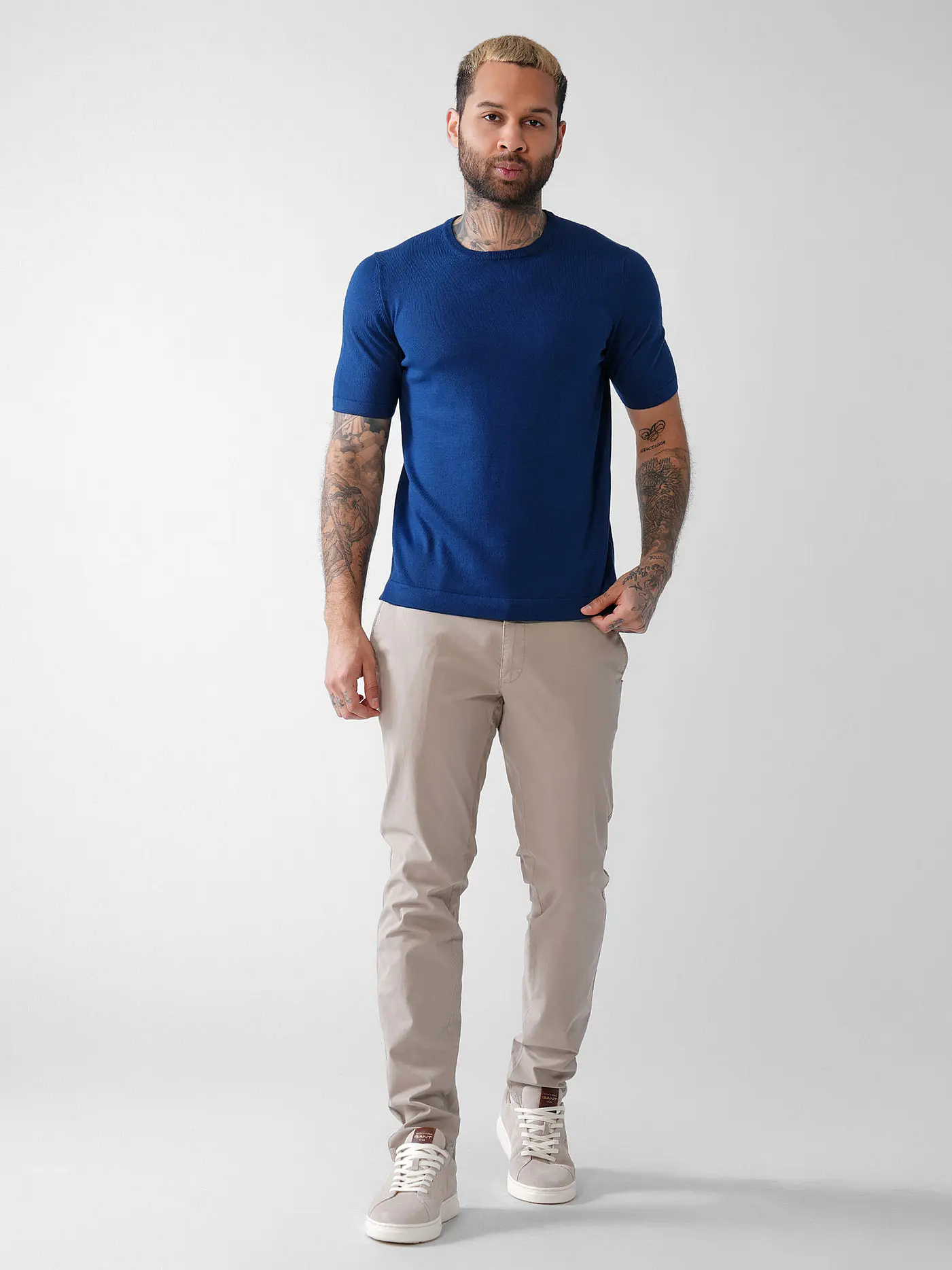 GRAN SASSO | T-Shirt | blau
